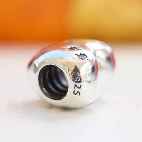 Pandora Sterling Silver Charm BE MAGICAL 791439CZ - Picture 4 of 4